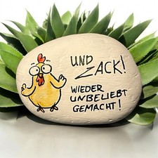 Echter handbemalter naturstein gebraucht kaufen  Bützow