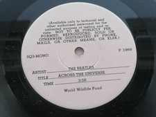 THE BEATLES ACROSS THE UNIVERSE ONE SIDED PRESSING WILDLIFE VERSION 5Q3-MONO comprar usado  Enviando para Brazil