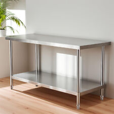 120cm edelstahltisch edelstahl gebraucht kaufen  Duisburg