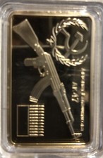 Moeda comemorativa AK47 Alexander Kalishnakof revestida de ouro  comprar usado Moeda comemorativa AK47 Alexander Kalishnakof revestida de ouro  comprar usado  Enviando para Brazil