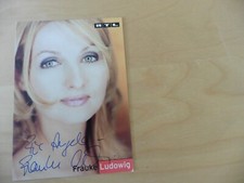 Frauke ludowig autogrammkarte gebraucht kaufen  Chemnitz