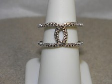 Sterling silver interlocked for sale  Ashley