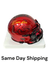 Mini capacete Beckett Rashee Rice Kansas City Chiefs autografado personalizado comprar usado  Enviando para Brazil