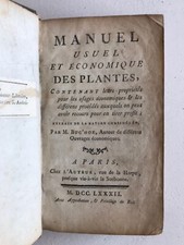 Livre ancien herboristerie d'occasion  France