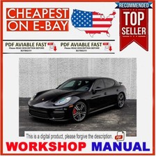 Porsche Panamera 2009,2010,2011,2012,2013,2014,2015,2016 manual de reparo de oficina comprar usado  Enviando para Brazil