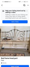 Head part bed for sale  SALISBURY