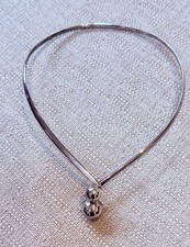 Sterling silver chocker for sale  Belchertown