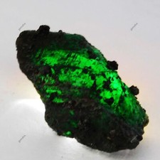 Pedra preciosa natural AAA+ verde esmeralda sem cortes bruta 61 quilates solta CERTIFICADA comprar usado  Enviando para Brazil