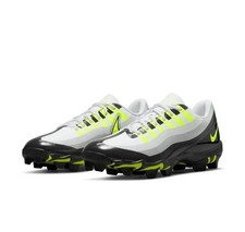 Chuteiras Nike Vapor Edge masculinas tamanho 15 futebol tubarão branco volt preto DQ5114-170 comprar usado  Enviando para Brazil