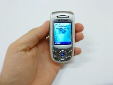 Teléfono Móvil Samsung SGH E800 Plateado Desbloqueado Simple Básico Ancianos Deslizable Pequeño segunda mano  Embacar hacia Argentina