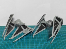 2 peças Star Wars novo Micro Galaxy Squadron Tie Interceptor versão danificada em batalha, usado comprar usado  Enviando para Brazil