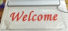 Dekor schild welcome gebraucht kaufen  Düsseldorf