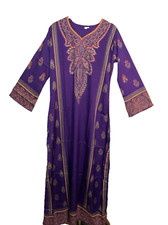 Women robe purple d'occasion  Expédié en Belgium