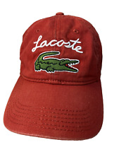 Lacoste spellout red d'occasion  Expédié en Belgium