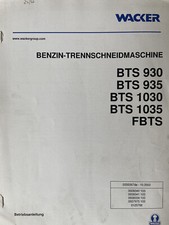 Wacker bts 930 gebraucht kaufen  Freital