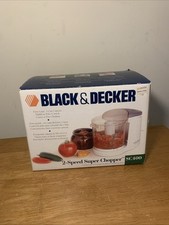 Mini processador de alimentos Black & Decker 2 velocidades Super Chopper SC400 2 xícaras com manual comprar usado  Enviando para Brazil