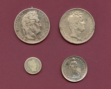 Lot argent louis d'occasion  Saint-Pair-sur-Mer
