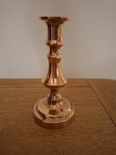 Vintage copper candlestick for sale  KING'S LYNN