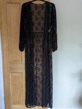 Black lace full for sale  HALSTEAD