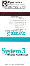 Cedar Knolls New Jersey System 3 Controle de Alarme Universal Capa Vintage Matchbook comprar usado  Enviando para Brazil