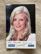 VANESSA HEHIR (HEARTBEAT) CARTÃO DE ELENCO YTV ASSINADO À MÃO - NÃO DEDICADO comprar usado  Enviando para Brazil