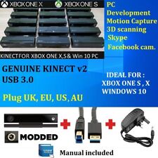 KINECT V2 GENUÍNO com Adaptador para XBOX ONE S ou X MOCAP, Desenvolvimento de PC  comprar usado  Enviando para Brazil