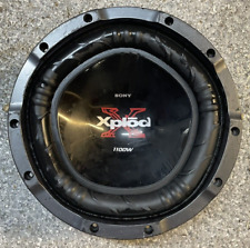 Subwoofer de áudio veicular Sony Xplod XS-L101P5W 10 polegadas 1100 watts com graves mais profundos comprar usado  Enviando para Brazil