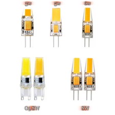 G4 3W 5W 6W 8W LED COB Lampen Warmweiß Kaltweiß Leuchtmittel 12V dc ac SMD lampe comprar usado  Enviando para Brazil