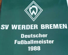 Rarität werder bremen gebraucht kaufen  Magdeburg