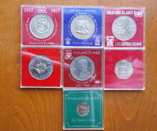 Falklands cased coins for sale  PONTEFRACT
