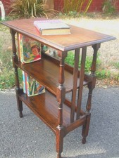 Antique oak bookcase for sale  BRIDGWATER