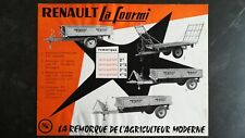 Brochure tracteur renault d'occasion  Carvin