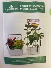 Superegrow hydroponics indoor for sale  Newman Lake