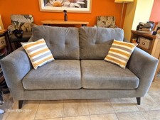 Grey silver seater for sale  ROTHERHAM