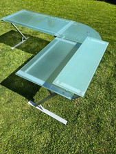 Eck schreibtisch glas gebraucht kaufen  Bottrop