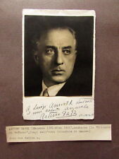 Autografo fotografia arturo usato  Italia