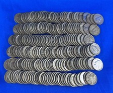 Lote de níquel Silver Wartime: 240 níquel de prata, abaixo do ponto! 13,5 oz ASW (384) comprar usado  Enviando para Brazil