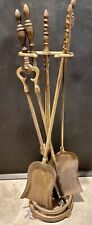 brush antique set brass for sale  Lanesborough