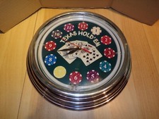 Pendule rond poker d'occasion  Ciry-le-Noble