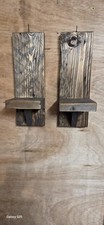 Wooden wall sconces for sale  CONISTON