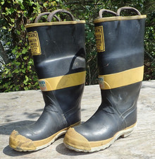 boots firefighter rubber for sale  Elkins