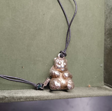 Collier pendentif ourson d'occasion  Valras-Plage