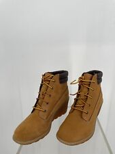 Botas Timberland Femininas Amston Salto Cunha EUA 8 Bege 6 Polegadas Trigo Nubuck 8251A comprar usado  Enviando para Brazil
