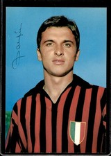 Cartolina calciatore milan usato  Italia