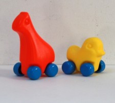 Girafe poussin roulettes d'occasion  Laignes