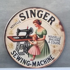 Vintage singer metal d'occasion  Expédié en Belgium