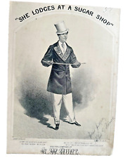 Victorian music cover for sale  LONDON