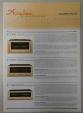 Accuphase catalogo totale usato  Spedire a Italy