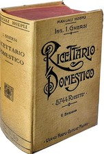 Ricettario domestico ghersi usato  Milano
