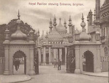 Royal Pavilion mostrando entrada Brighton - Cartão postal pequeno dos anos 1900?? comprar usado  Enviando para Brazil